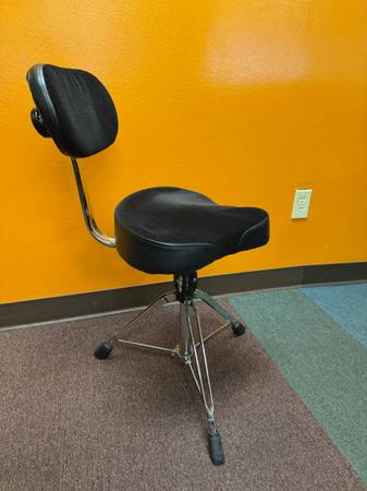 Gibraltar 9608MB drum throne w/back rest 1