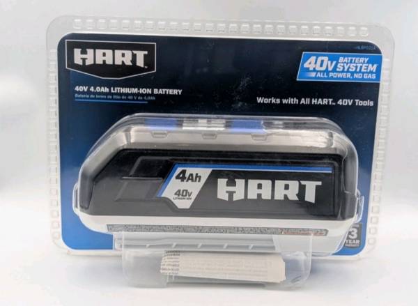 *NEW* HART 40V 4.0Ah Lithium-Ion Battery 1