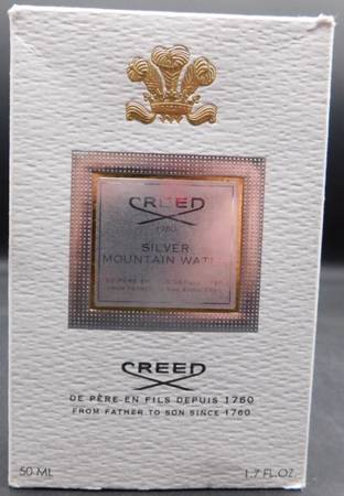 Authentic Silver Mountain Water By Creed 1.7oz Eau De Parfum For Unisex New 1