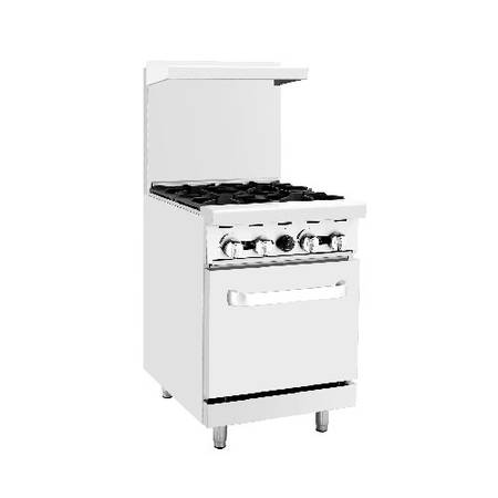 Gas Range , 4 Open Burners , 24" Wide 1
