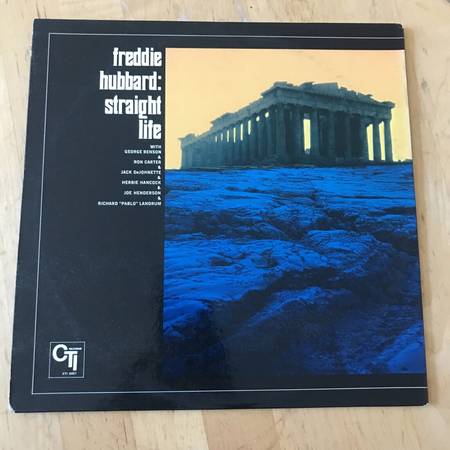 Freddie Hubbard Straight Life LP Portada Doble CTI 6007 EX Disco - $50 (Olympia)63438277720579124