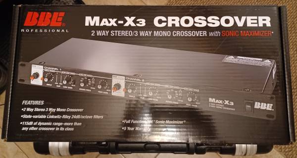 BBE Sonic Maximizer/Crossover 1