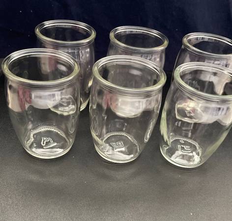Cute Set Of 6 Small Glasses Shot, Juice, Water, Tea, Coffee, Beverages 1