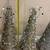 3 Decorative Glitter Christmas Cone Trees 2 thumbnail