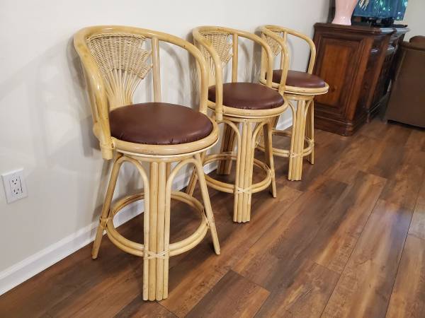 Bamboo counter stolls 1