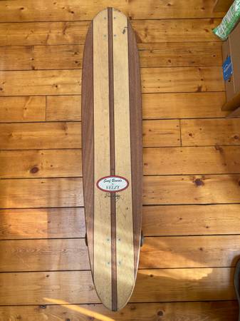 SIGNED DALE VELZY LONGBOARD SKATEBOARD 1