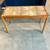Teak table w tile inlay 1 thumbnail