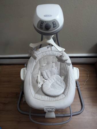 Graco DuetConnect LX Portable Baby Swing and Bouncer 1