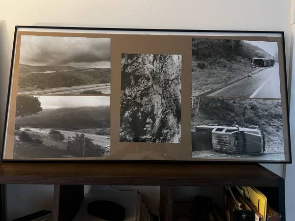 Large film prints set, framed 1