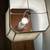Mid Century Lamp /Light 5 Tiered Geometric Shapes Etched Glass 9 thumbnail