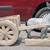 Vintage Concrete DONKEY & CART (Statue)!!! 2 thumbnail