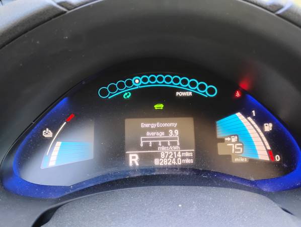 2014 Nissan leaf 75mile range - $5,200 (East Olympia)63617898497665121