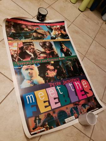 Peter Jackson's Meet the Feebles - RARE Poster 1