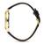 Stauer Metropolitan Watch Men Men's 40mm Gold Tone Date leather 4 thumbnail