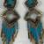 Sterling and Turquoise Earrings 2 thumbnail