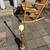Brass and teak mid century lamp with night light  A233 2 thumbnail
