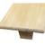 1970s Vintage Brutalist Italian Travertine Marble Side / Coffee Table 4 thumbnail