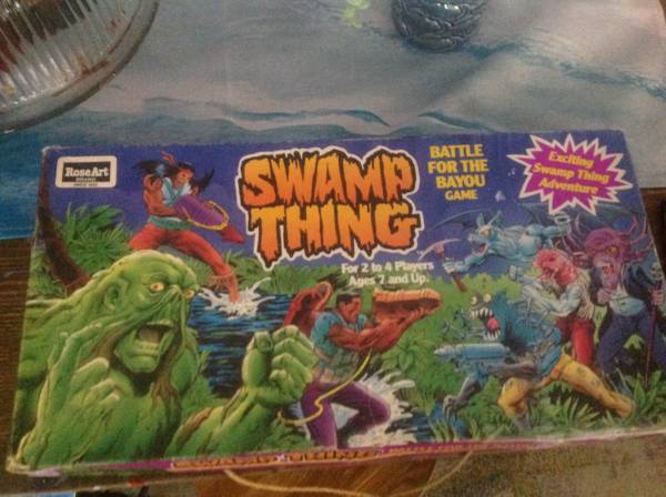 Vintage Swamp thing board game 1