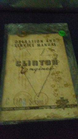 Clinton Engines c 1100 Series Operation and Service Manual 1