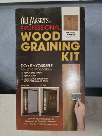 OLD MASTERS WOOD GRAINING KIT 1