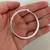 Newborn baby silver bracelet, baby children's silver jewelry, little k 6 thumbnail