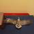 1960s Brass Eagle in Flight on Mahogany Base> Like New 2 thumbnail