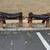 Pair of Vintage Camel Saddle Stools 3 thumbnail