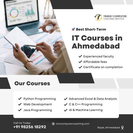 Short-Term IT Courses in Bopal Ahmedabad | TCCI Institute 1