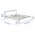 IKEA Malm Queen Bed Set - Frame, Mattress, Topper, Protector, Bedding & Pillows  5 thumbnail