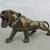 A.C. Rehberger 1928 Cast Metal Gold Tone Tiger Statue 15 1/2" Length 1 thumbnail
