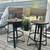 2 vintage style bar stools 5 thumbnail