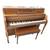 Vintage MCM  Wurlitzer Upright Console Piano  with Bench 3 thumbnail