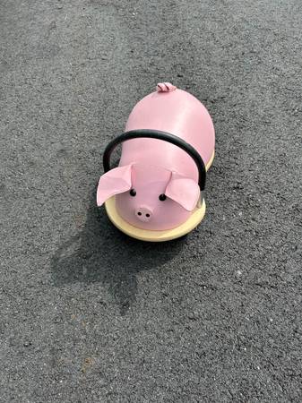 WHEELY BUG THE ORIGINAL PINK PIG 1