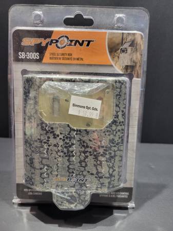 SPYPOINT SB-300S 4-LED Camera Compatible Steel Security Box NEW 1