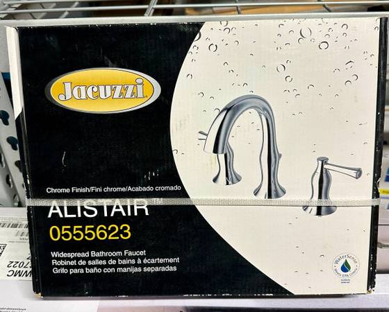 Jacuzzi Alistair Widespread Bathroom Faucet 1