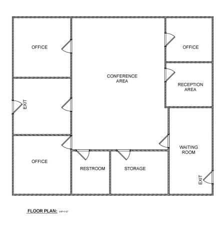 Office Space Available-(ste 1-3) 1562 sqft-All Utilities Paid 1