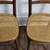 Vintage Ladder Back Wood & Raton Chairs 3 thumbnail