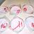 Set of  (12) Adorable Cardinals 6" Plates with Ribbons (NEW) 4 thumbnail