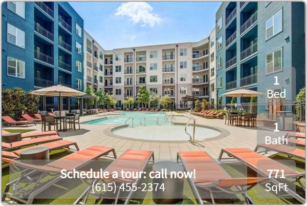 $1,870 / 1br - 771ft2 - Great location for your new home! Come in today for a tour! (Nashville - First Tennessee Park)63904698525186120
