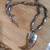 VINTAGE 1970'S STERLING SILVER WITH TURQUOISE MEN'S NECKLACE 1 thumbnail