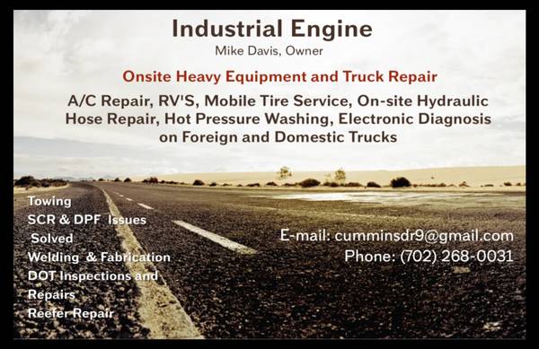 Diesel Mechanic - Mobile Service 1