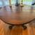 Antique round oak table 1 thumbnail
