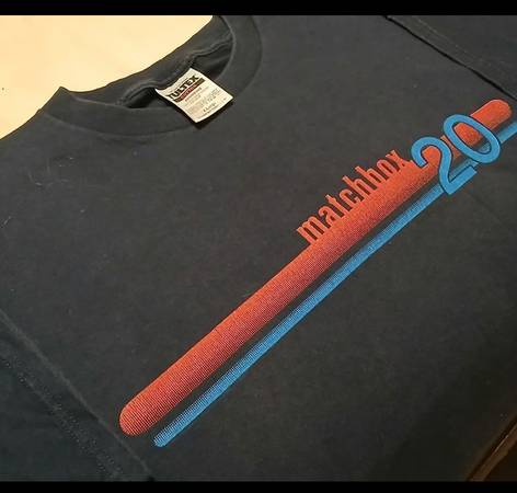 VTG Vintage 90's Matchbox 20 Alt Pop Rock Shirt Tee - Adult Men's SZ S 1
