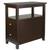 New End Table with Drawers 3-Tiers Storage Shelf Unit  Narrow Side Tab 8 thumbnail