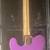 Fender MIM neck - Double bound purple Tele build - Fender case/pup 12 thumbnail
