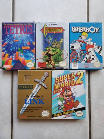 Nes Nintendo games 1
