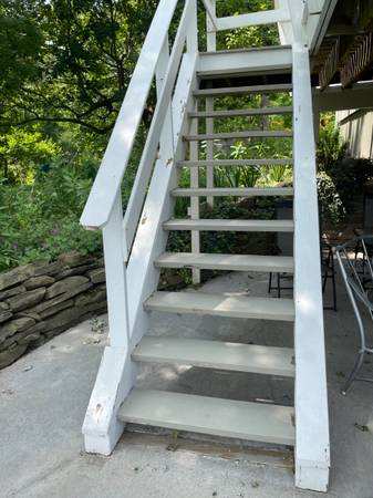 Pressure Treated Stair Assembly 1