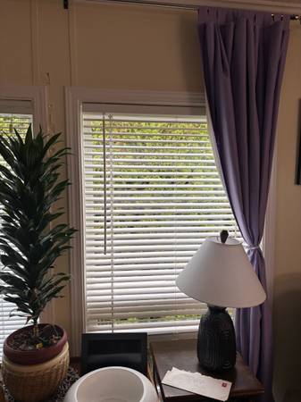 Light purple curtains 1