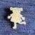 Mexican Sterling Silver Little Girl Pin 1 thumbnail