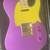 Fender MIM neck - Double bound purple Tele build - Fender case/pup 10 thumbnail